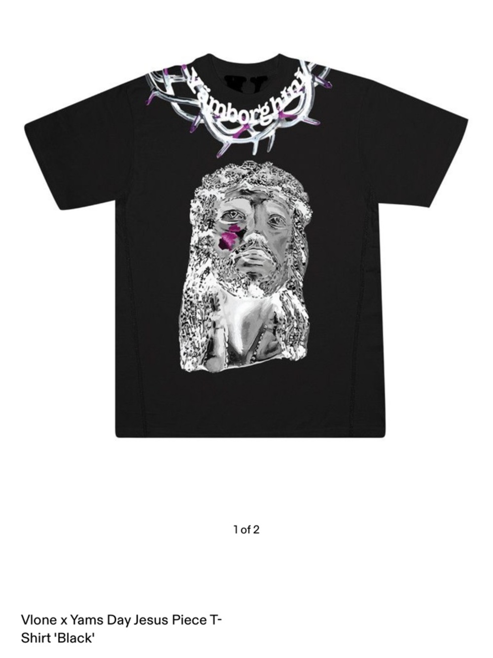 Vlone Yams Day Jesus Piece x ASAP
 T-Shirt